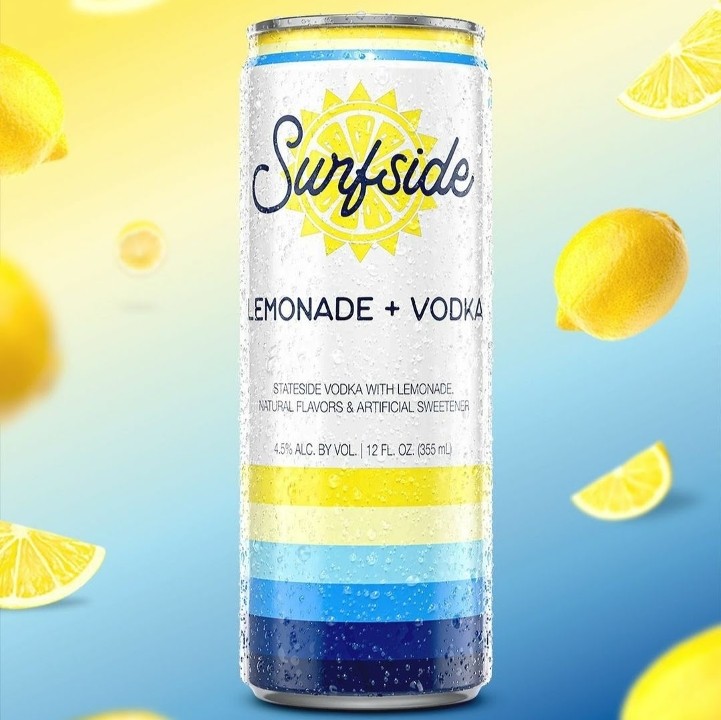 Stateside Surfside Lemonade + Vodka Can