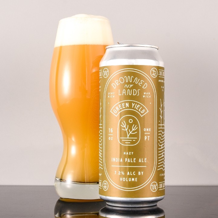 Drowned Lands Green Yield IPA can