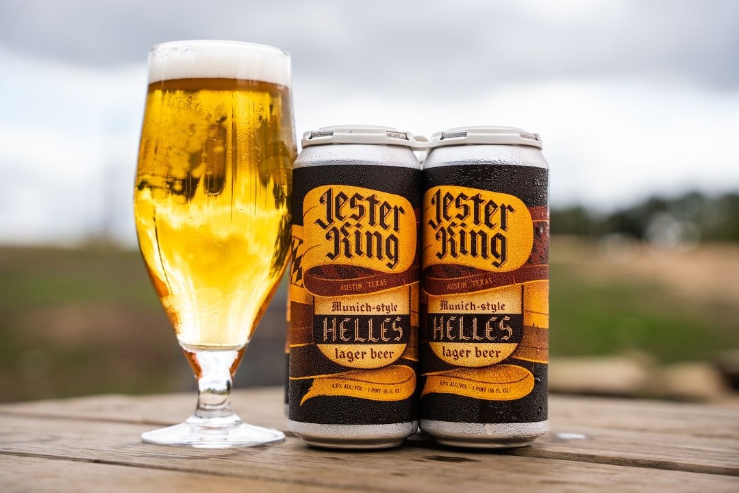 Jester King Munich-style Helles Can