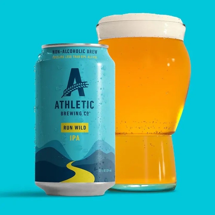 Athletic Run Wild NA IPA Can