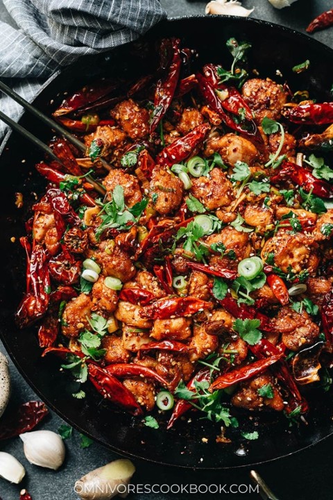 Szechuan Red Chili Chicken