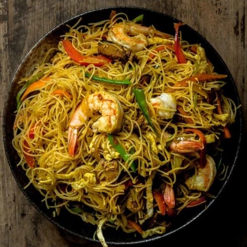 Curried Singapore Noodles