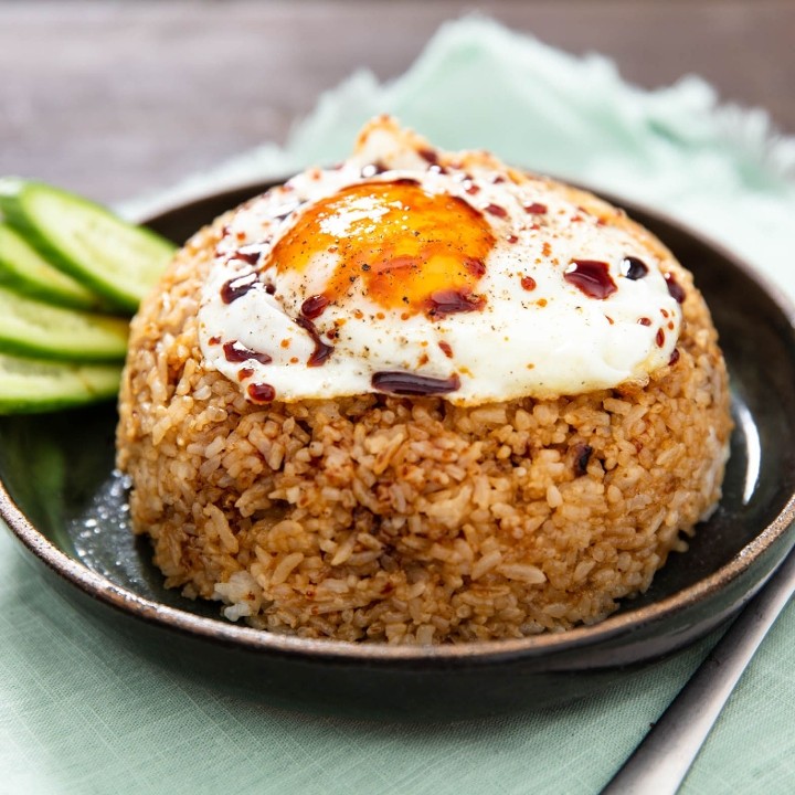 Indonesian Fried Rice (Chicken, Sweet Soy Sauce, Fried Egg)