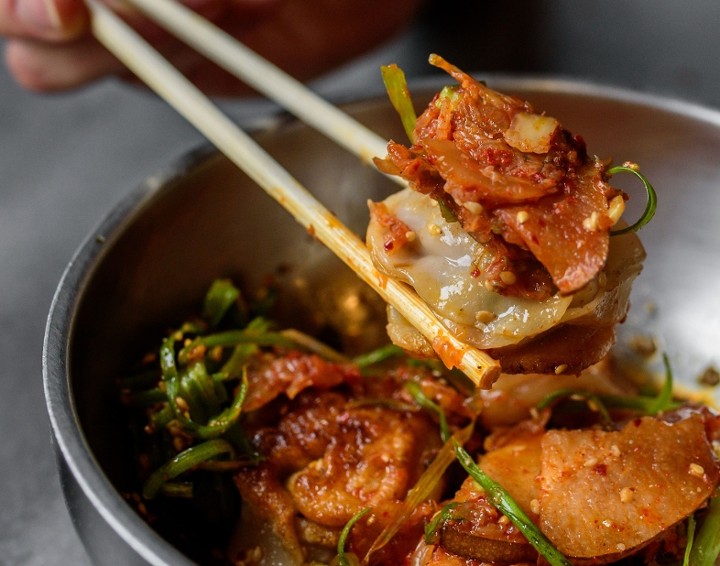 Pork & Kimchi Potstickers