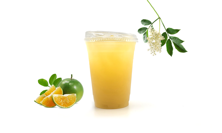 Citrus Elderflower Soda 16 oz