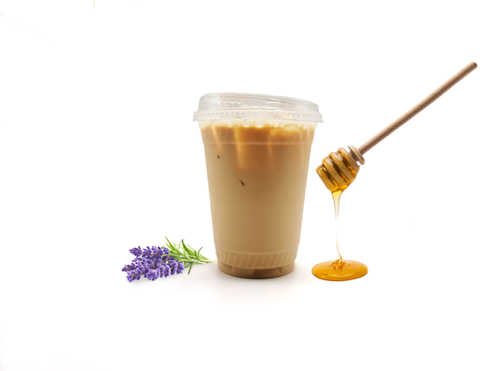 Honey Lavender Iced Coffee 16 oz