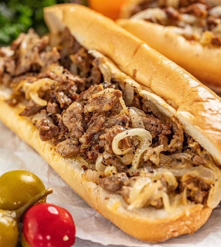 Philly cheesesteaks sub