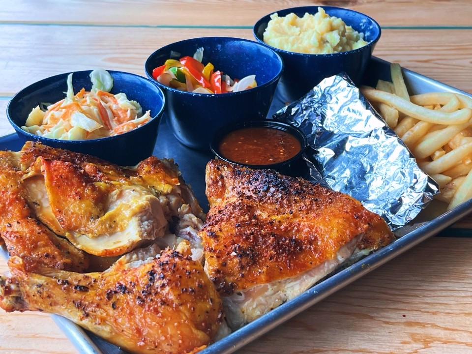 Mexican Roasted Chicken Plate