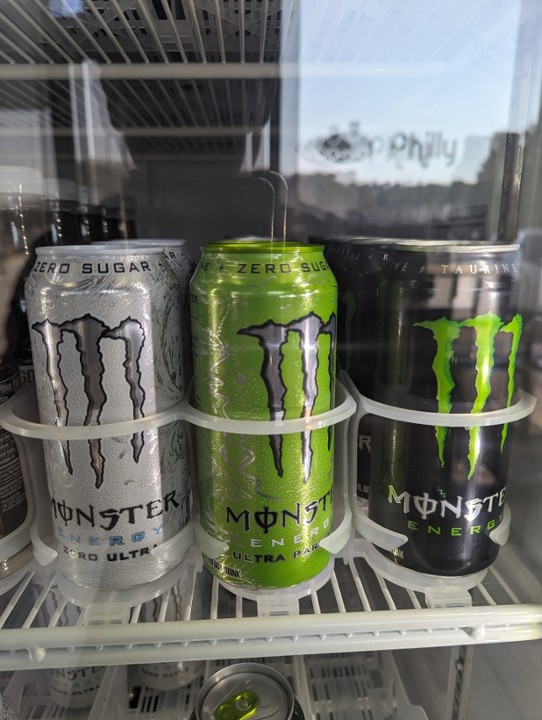Energy drinks (Monsters)