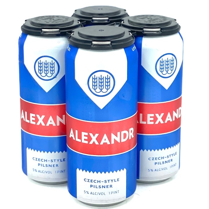 Schilling - Alexandr Czech Pils • 4pk-16oz Cans