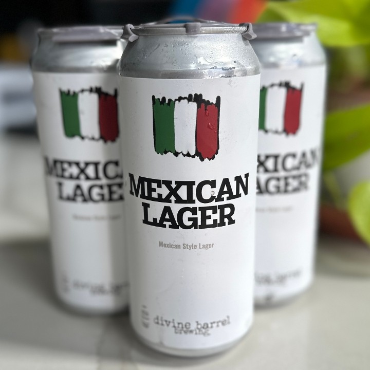 Divine Barrel - Mexican Lager • 4pk-16oz Cans