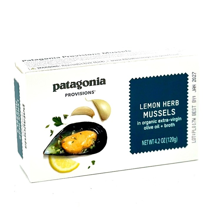 Patagonia - Lemon Herb Mussels • 4.2oz