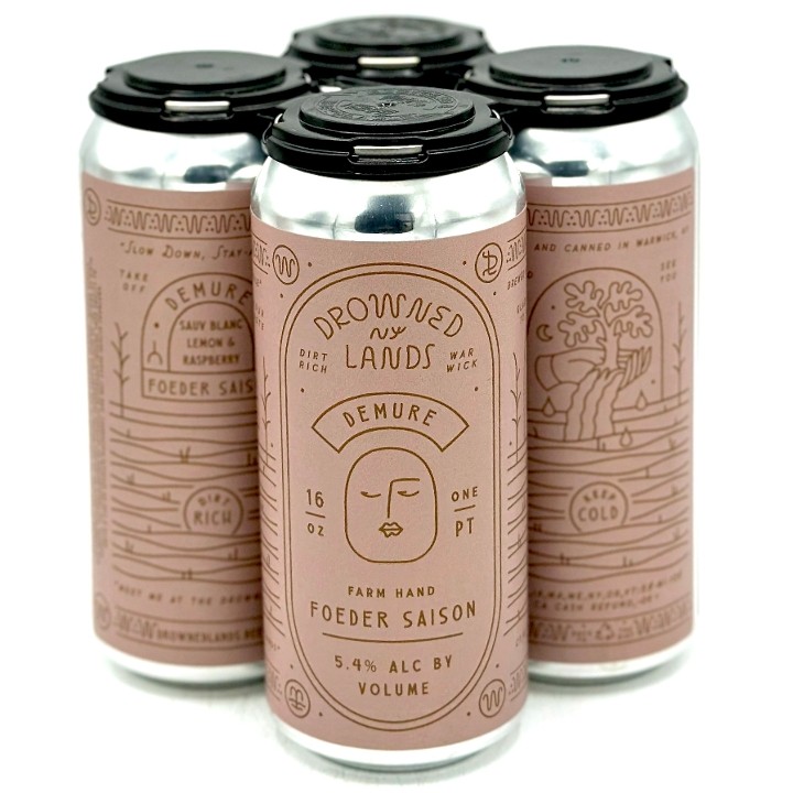 Drowned Lands - Demure • 4pk-16oz Cans