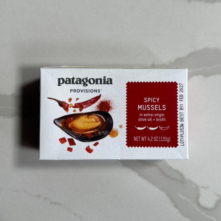Patagonia - Spicy Mussels in EVOO • 4.2oz