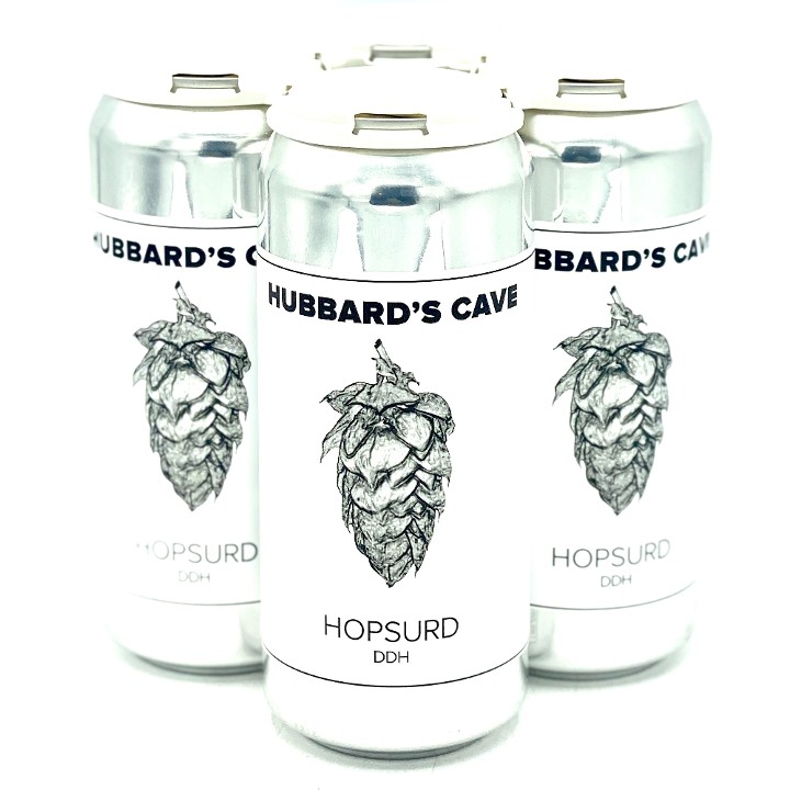 Hubbard's Cave - DDH Hopsurd DIPA • 4pk-16oz Cans