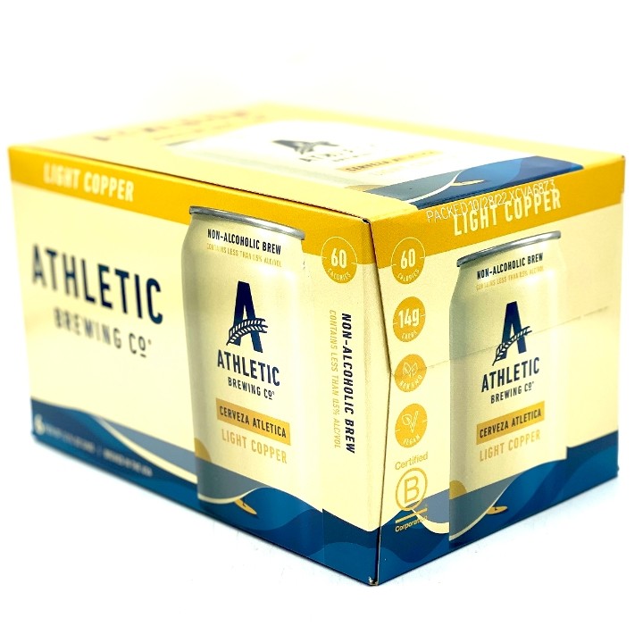 Athletic Brewing - Cerveza Athletica • Mexican Lager • 6pk-12oz Cans