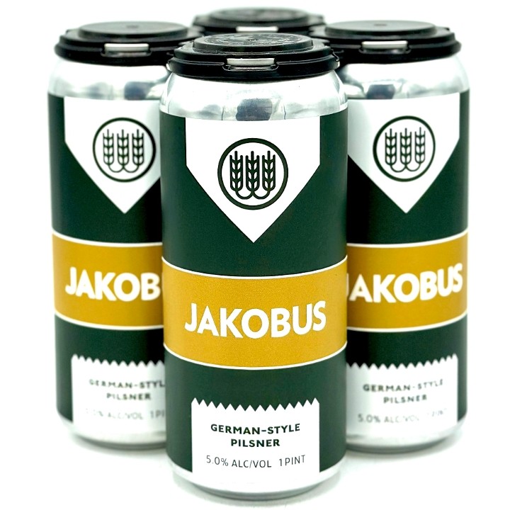 Schilling - Jakobus German-Style Pilsner • 4pk-16oz Cans