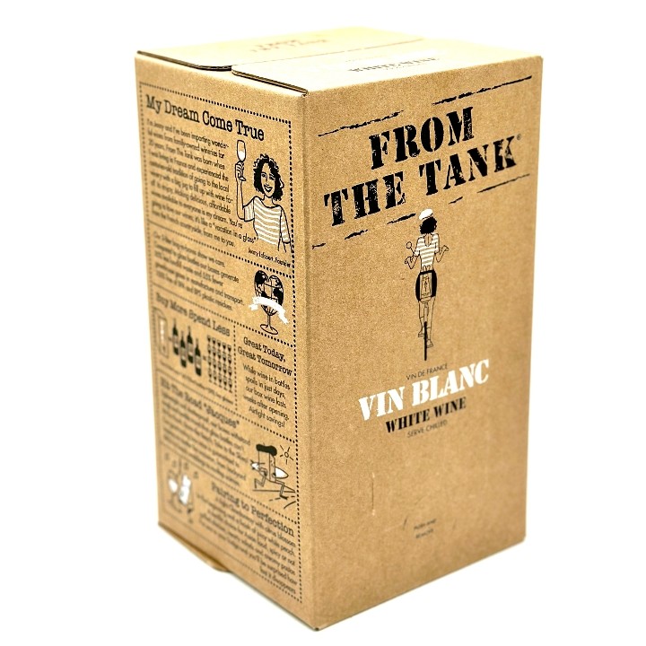 From The Tank - Vin Blanc • 3L Bag-In-Box (4 Bottles!)