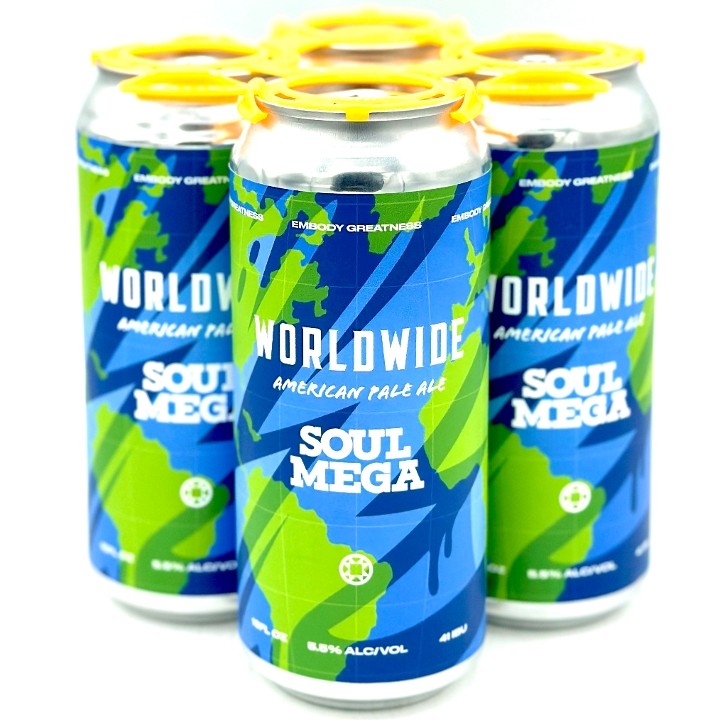 Soul Mega - Worldwide Pale Ale • 4pk-16oz Cans