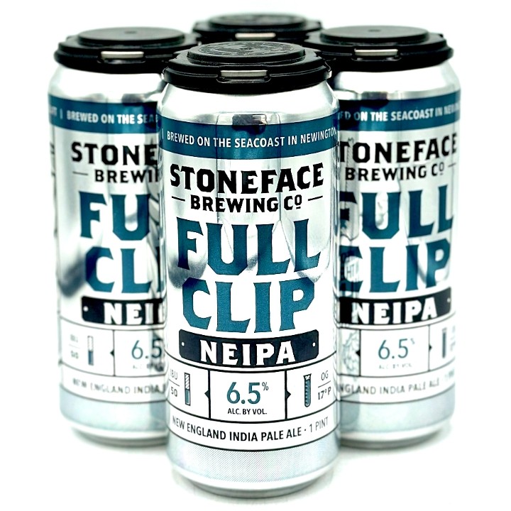 Stoneface Brewing - Full Clip Hazy IPA • 4pk-16oz Cans