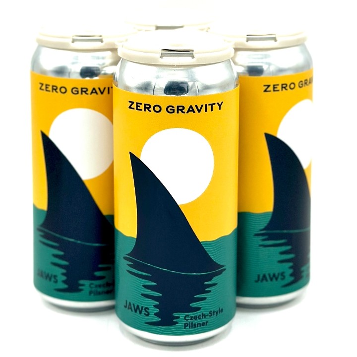 Zero Gravity - Jaws Czech-Style Pilsner • 4pk-16oz Cans