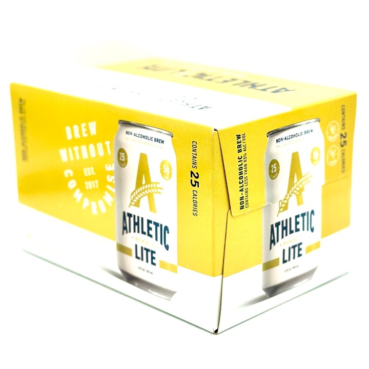 Athletic Brewing - Lite • 6pk-12oz Cans