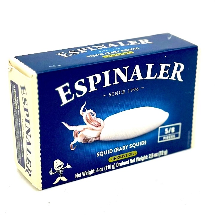 Espinaler - Baby Squid In Olive Oil • 4oz