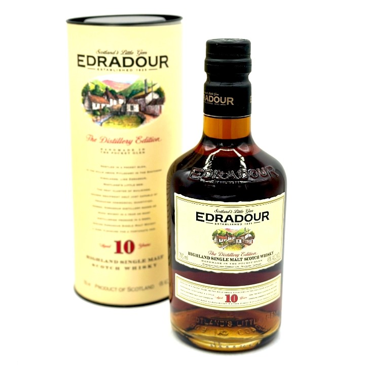Edradour - 10yr Highland Single Malt Scotch Whisky