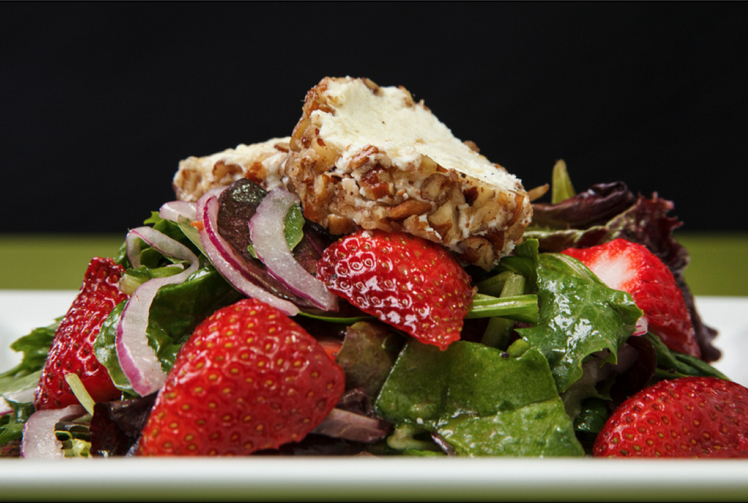 Strawberry & Goat Cheese Salad