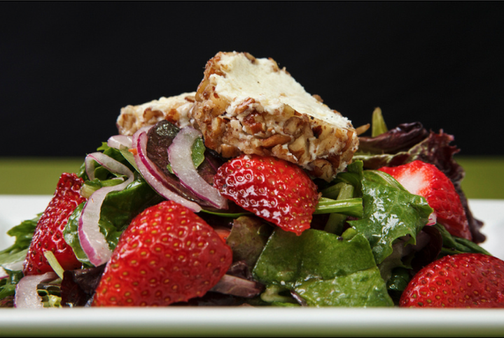 Strawberry & Goat Cheese Salad