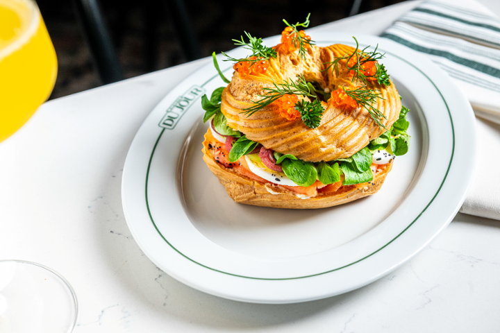 Paris-Brest Au Saumon Fume