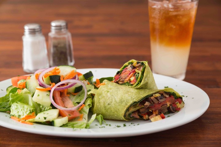 Portobello Mushroom Veggie Wrap