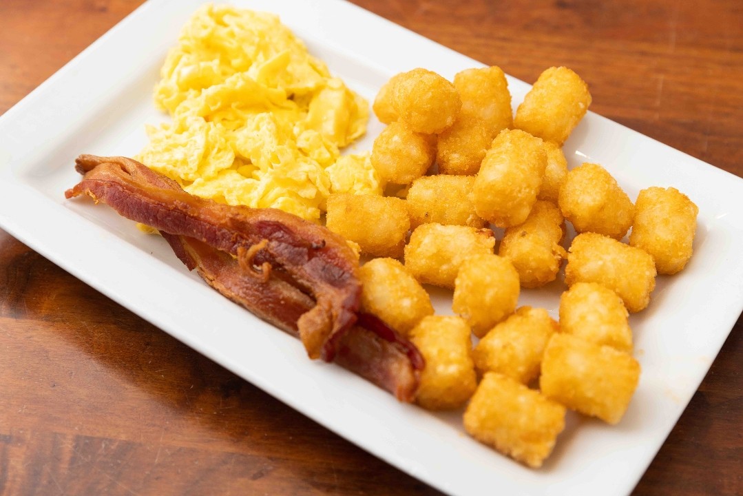 Kids One Egg Any Style with Tater Tots