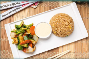 Vegetables and Fried Rice