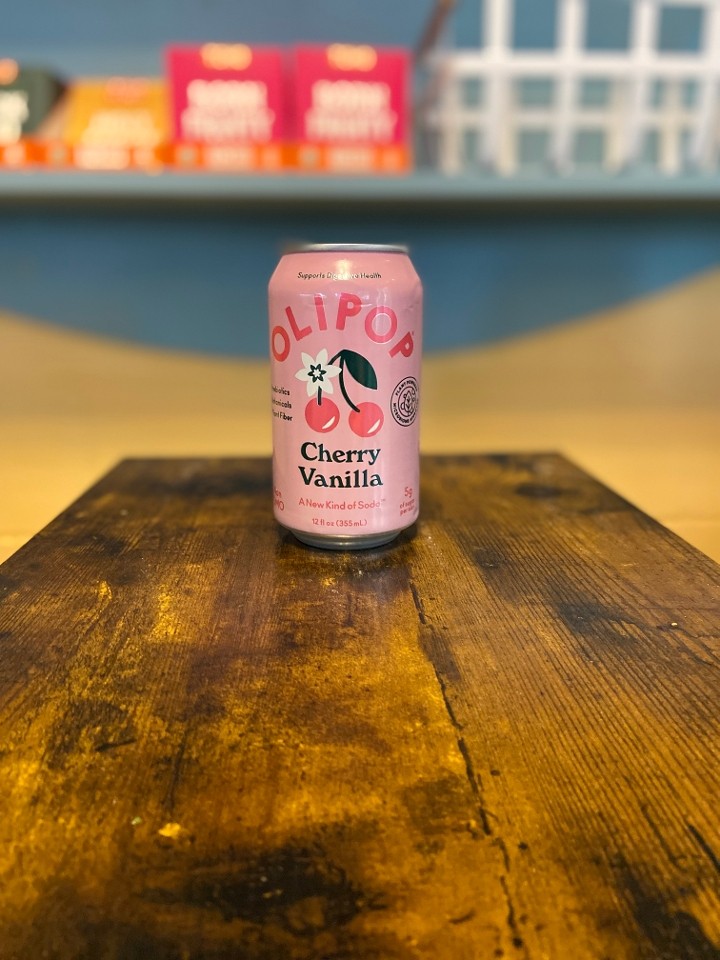 Cherry Vanilla, Olipop Can