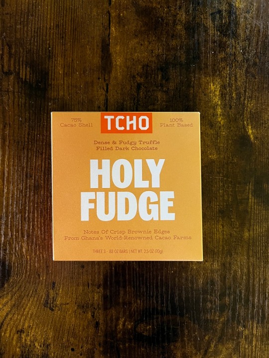 Holy Fudge Chocolate Bar, TCHO
