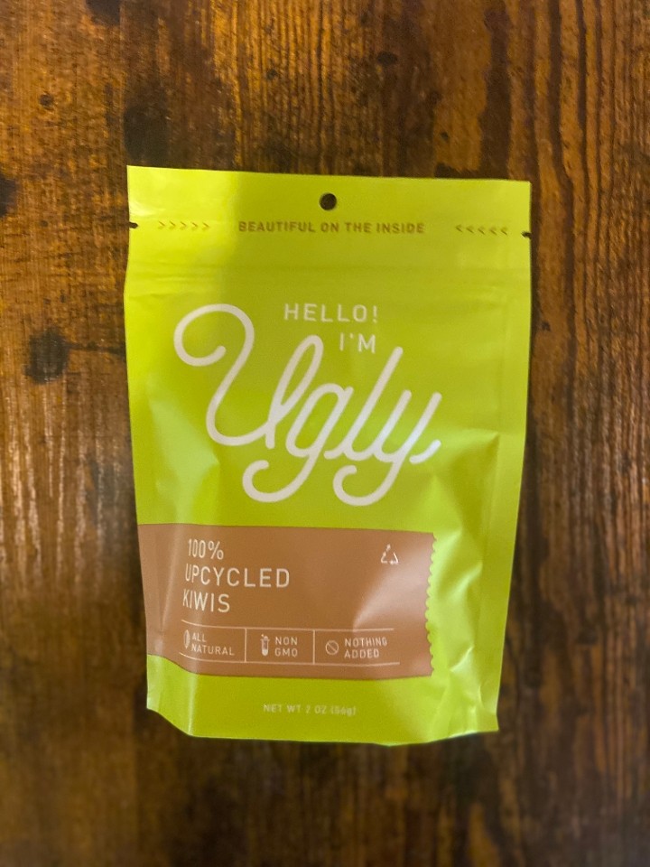 Upcycled Kiwis Snack Bag, Ugly