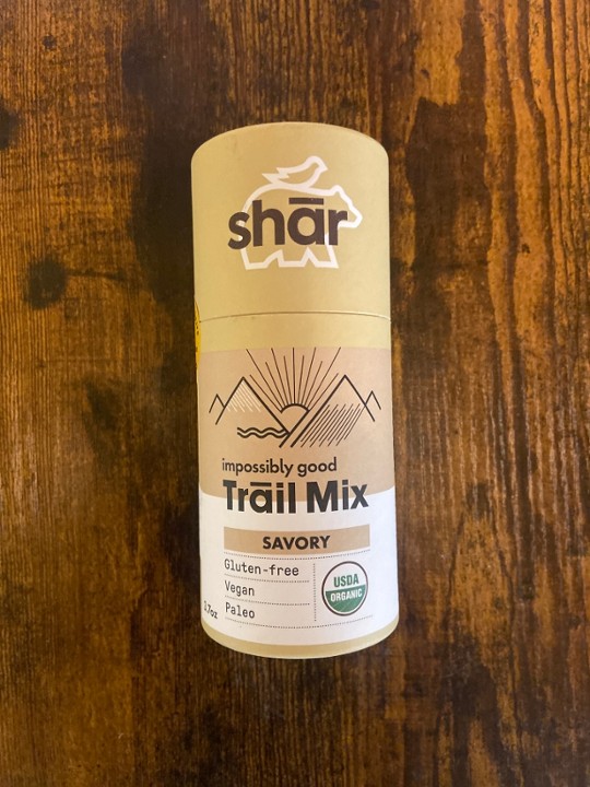 Savory Vegan GF Trail Mix, Shar