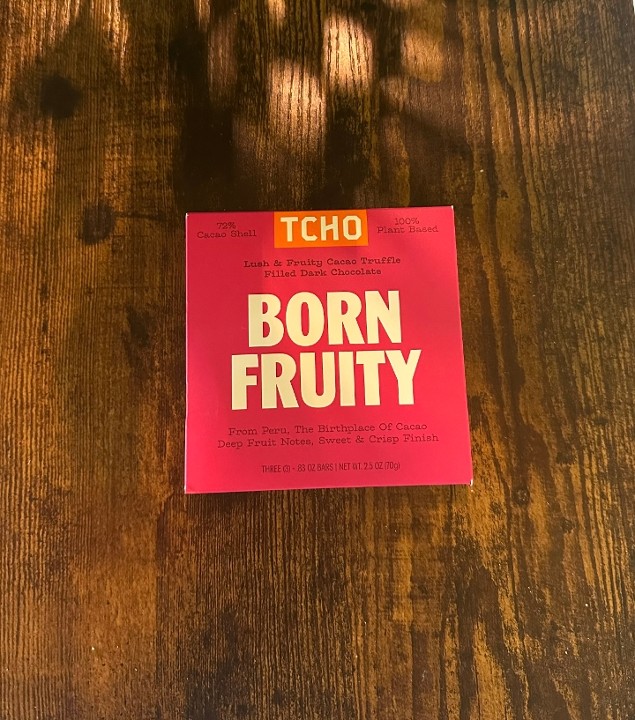 Born Fruity Chocolate Bar, TCHO