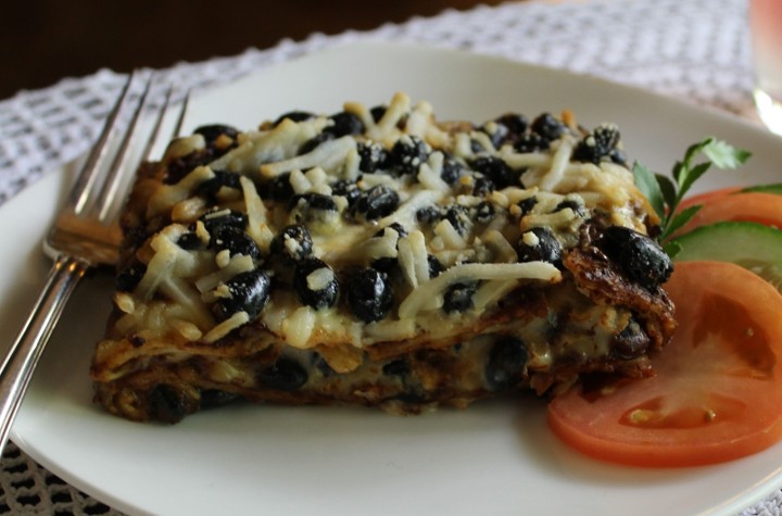 Enchiladas Adobo Vegano