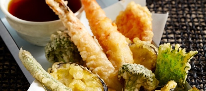 L Shrimp & Vegetables Tempura