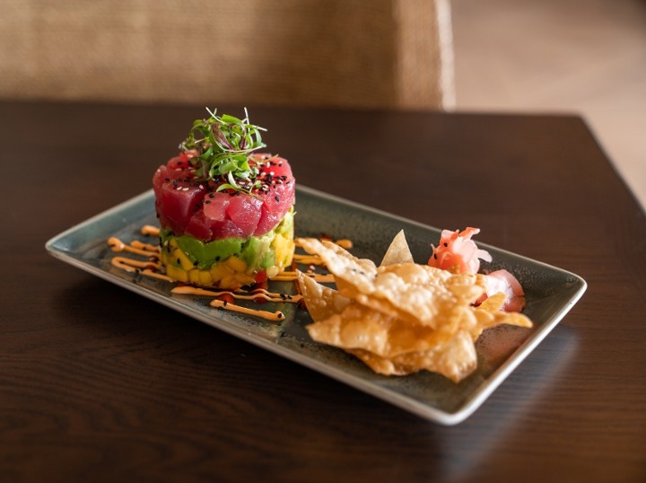 Ahi Poke Stack