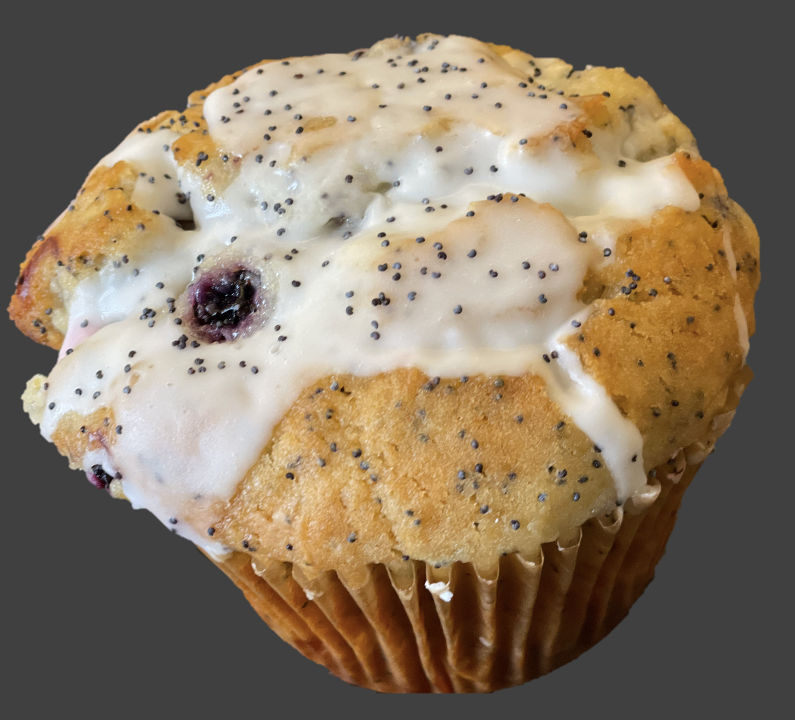 muffin - blueberry lemon poppy