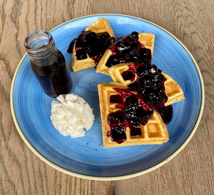 Blueberry Waffles