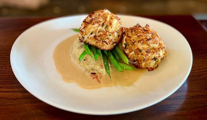 Double Crab Cake Entree