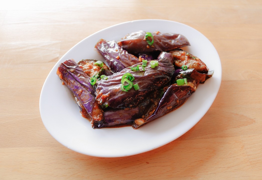 Eggplant with Yu Hsiang Garlic Sauce