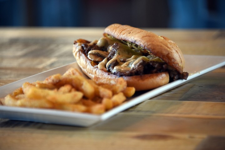 John’s Loaded Steak Sandwich