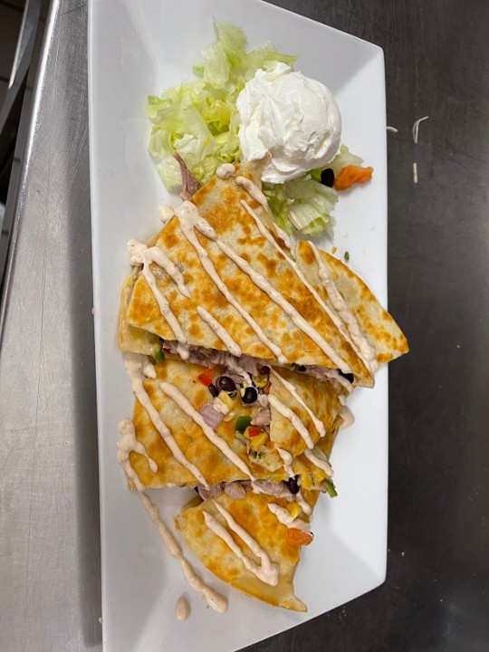 Caribbean Quesadilla