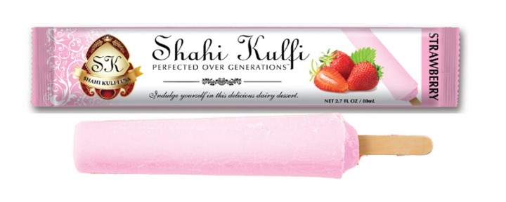 Strawberry Kulfi