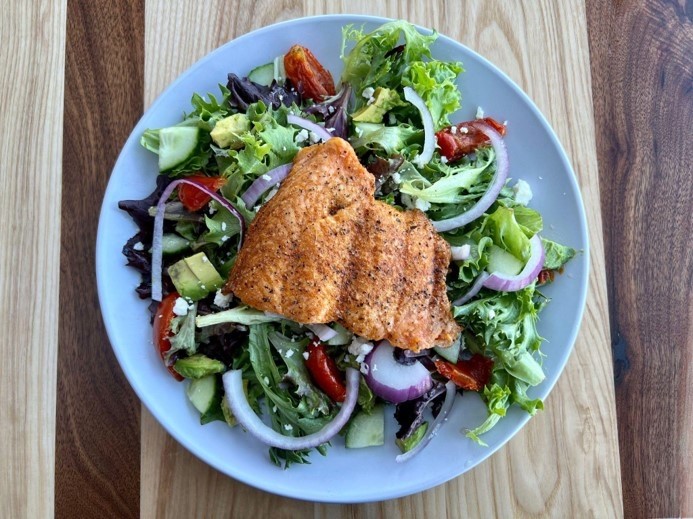 Dinner Salmon Salad - Entree